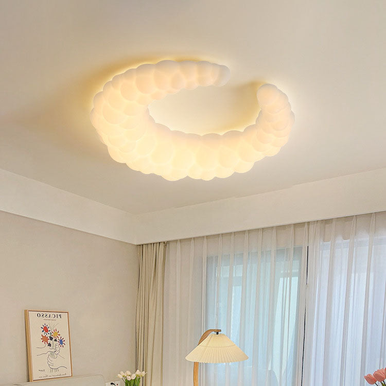 Luz de techo empotrada LED de hierro minimalista moderno para dormitorio 
