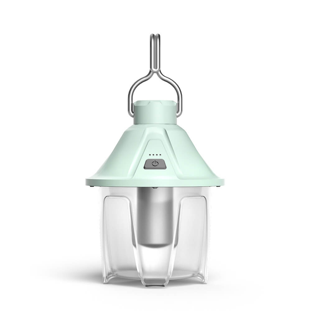 Lumière de camping portable LED en plastique en forme de cône de pin étanche pour l&