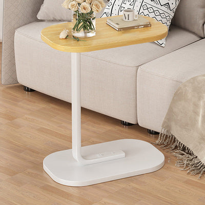 Moderner minimalistischer rechteckiger PVC-Kunststoffpaneel-Beistelltisch für das Wohnzimmer 
