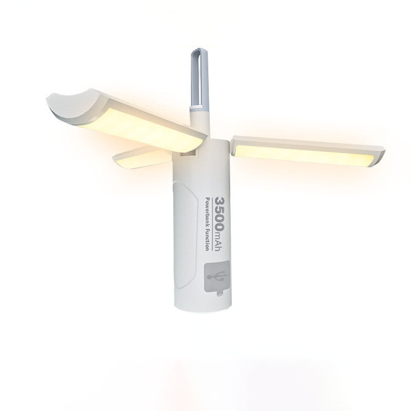 Luz LED para exteriores de hierro acrílico cilíndrico portátil solar creativa contemporánea para patio exterior 