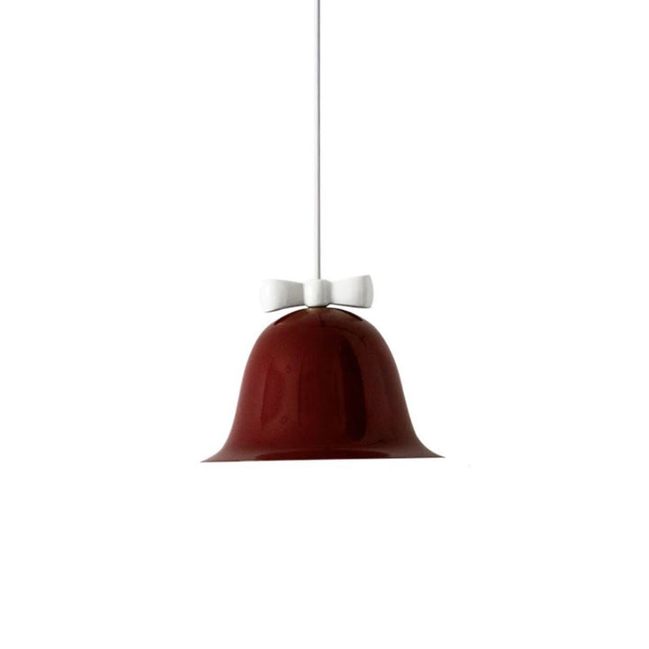 Moderne minimalistische Bogen Glocken Eisen 1-Licht Pendelleuchte für das Schlafzimmer 