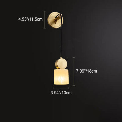 Moderne minimalistische drehbare LED-Wandleuchte