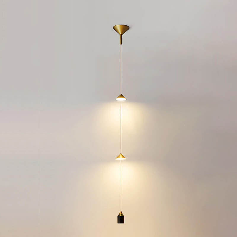 Moderne minimalistische drehbare LED-Wandleuchte