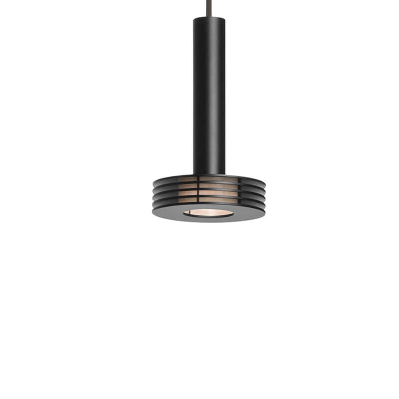 Nordic Minimalist Metal Cylindrical Drum LED Pendant Light