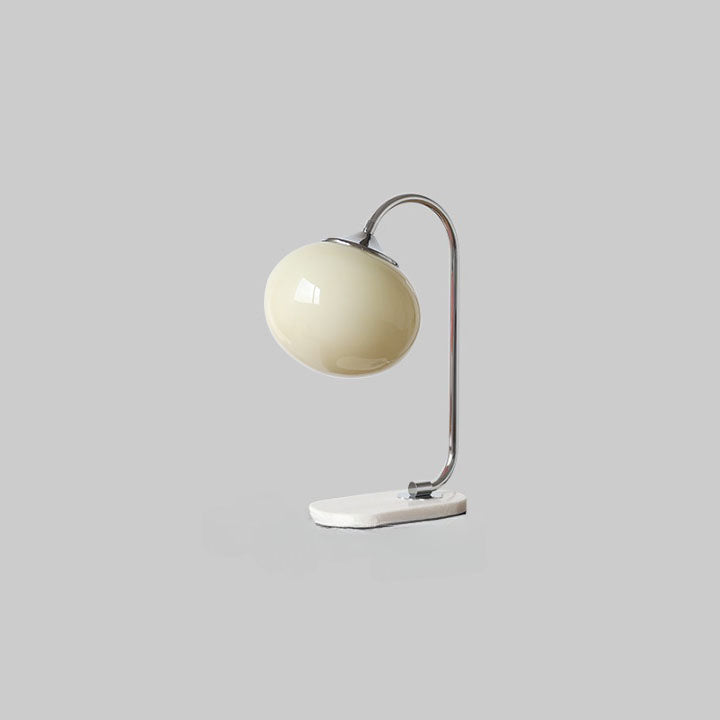 Lámpara de Mesa de Esfera de Vidrio Nostálgica Minimalista Nórdica de 1 Luz 