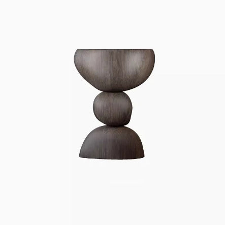 Table basse moderne minimaliste en résine de pierre pour salon 