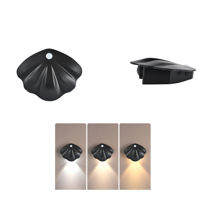 Applique murale LED rechargeable en ABS étanche à la simplicité moderne pour patio extérieur 