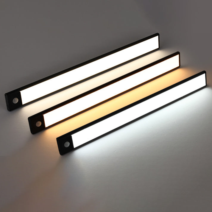 مصباح حائط LED مستطيل من الألومنيوم ABS بحساسية تلقائية بتصميم بسيط وحديث للدراسة 