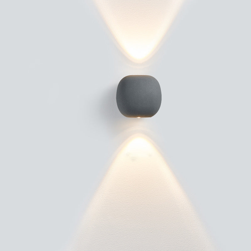 Modern Simplicity Aluminum Spherical LED Wall Sconce Lamp For Hallway