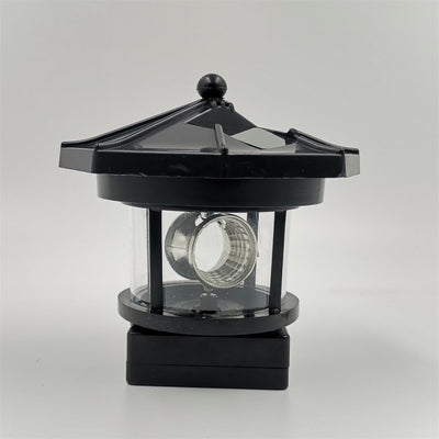 Phare LED ABS PP étanche solaire de simplicité moderne, éclairage paysager, lumière extérieure pour Patio extérieur 