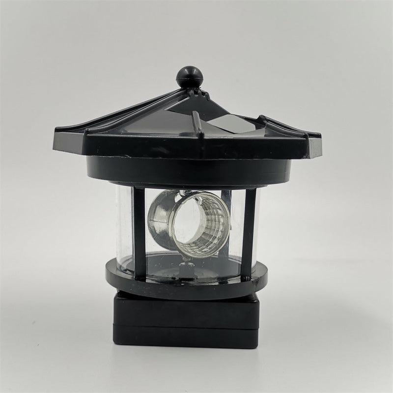 Phare LED ABS PP étanche solaire de simplicité moderne, éclairage paysager, lumière extérieure pour Patio extérieur 