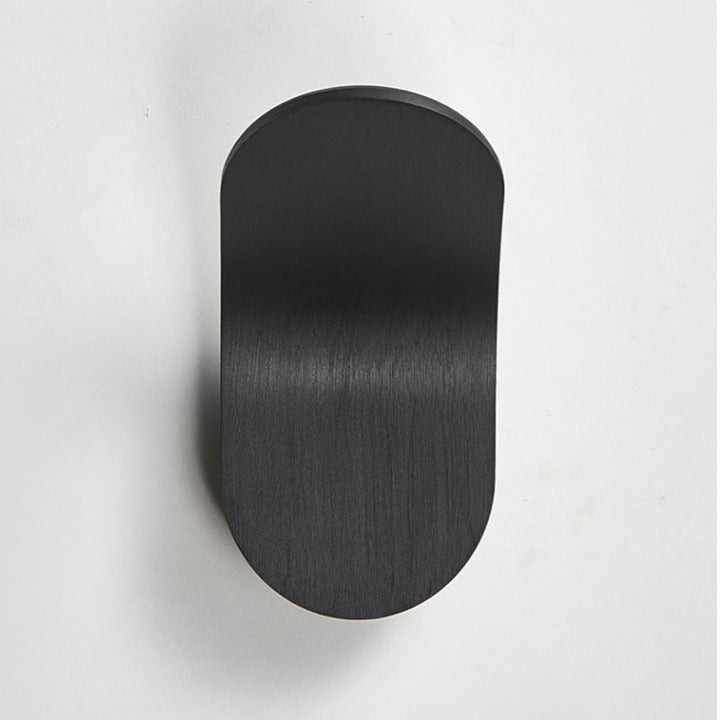 Lámpara de pared LED de arco de aluminio escandinavo contemporáneo para pasillo 