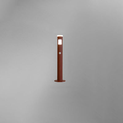 Lámpara de Mesa Decorativa LED Cilíndrica Creativa de Aluminio y Acrílico 