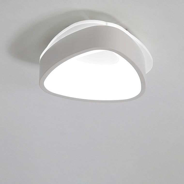 Zeitgenössische Einfachheit Eisen Acryl geometrische Pentagramm LED Unterputz Deckenleuchte für Schlafzimmer 