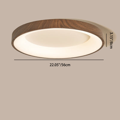 Luz de techo LED de montaje empotrado redonda cuadrada de hierro acrílico chino tradicional para dormitorio 