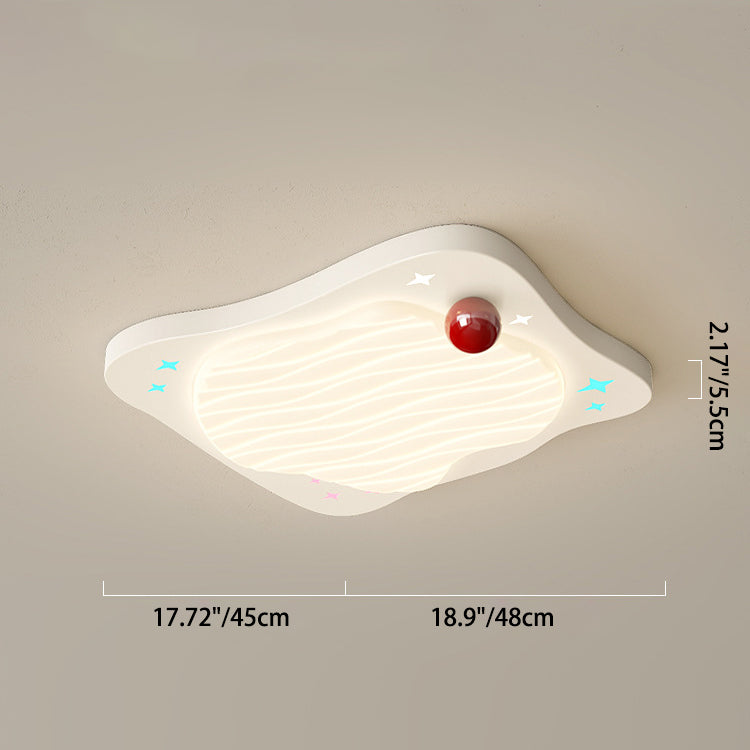 Plafonnier LED en forme d&