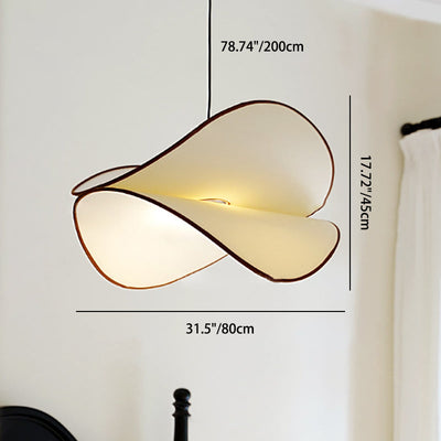 Traditionelle französische runde Chip-Form Eisengewebe PVC 1-flammige Pendelleuchte für Wohnzimmer 