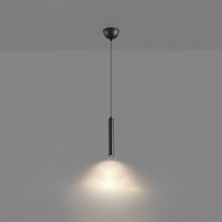 Suspension LED en bande de fer et d&