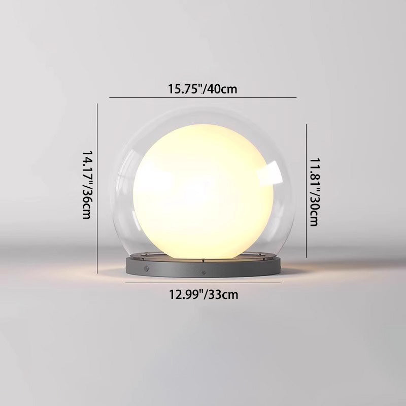 Lumière extérieure contemporaine créative en acier inoxydable PE PMMA 1 lumière pour jardin 