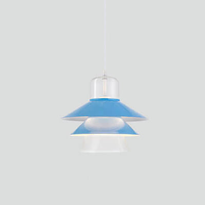 Nordic Minimalist Multi-Layer Cone Glass Hardware 1-Light Pendant Light