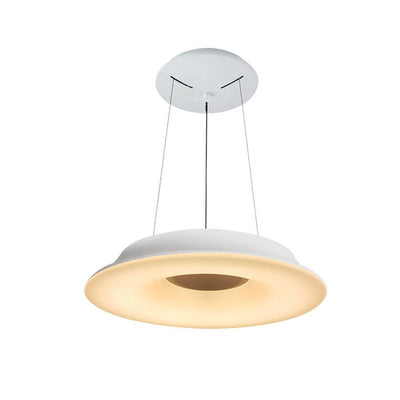Modern Simple Round Hat Design Hardware LED Ceiling Chandelier