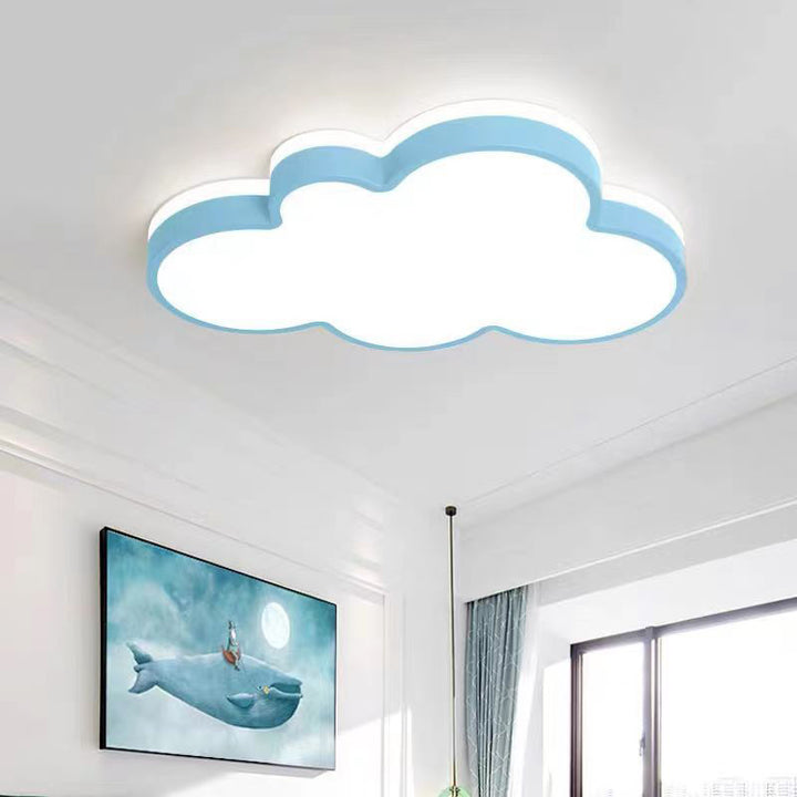 Lustre Plafonnier LED en Acrylique PMMA Nuage Enfant Créatif Contemporain en Fer pour Chambre 