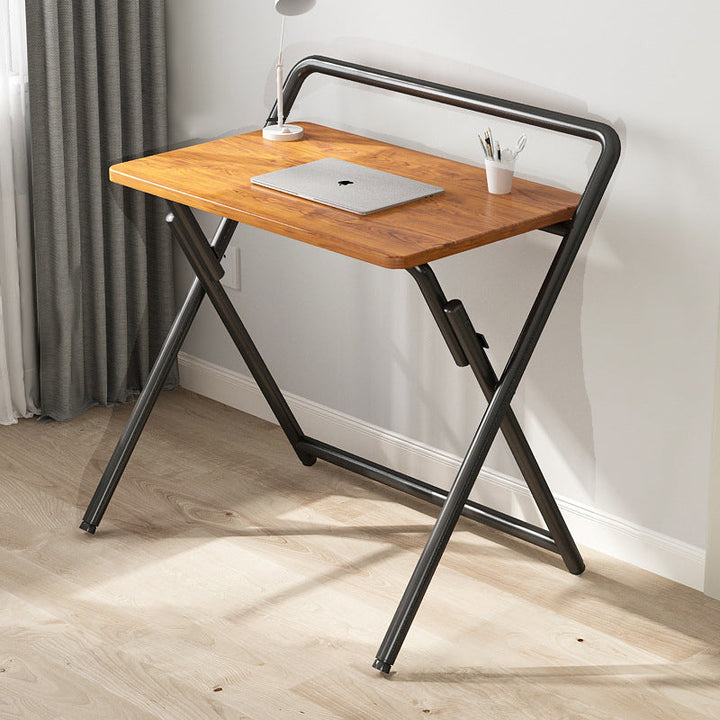 Modern Minimalist Rectangular Iron MDF Side Table 1-Tier For Study Room