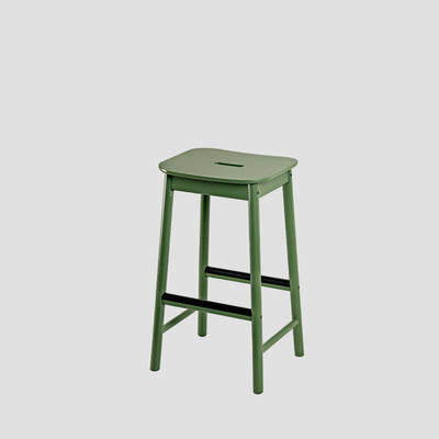 Repose-pieds rectangulaire en bouleau minimaliste moderne pour tabouret de bar pour salle à manger 