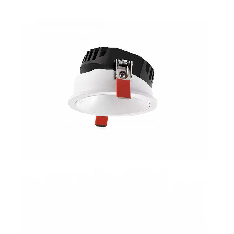 Moderne unbedeutende runde LED-Deckenleuchte aus Aluminium für Esszimmer 