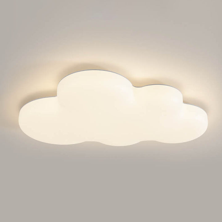Moderne weiße wolkige Eisen Acryl LED Deckenleuchte zur Deckenmontage 