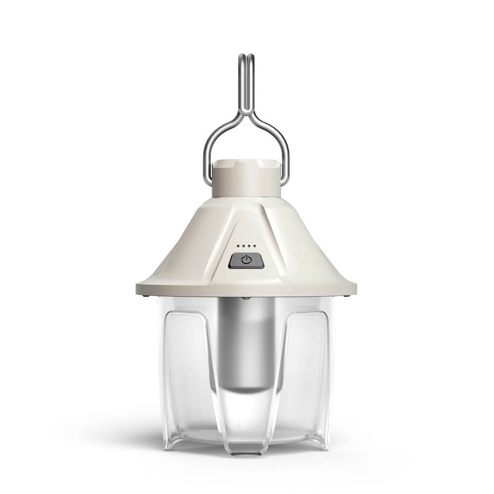 Lumière de camping portable LED en plastique en forme de cône de pin étanche pour l&
