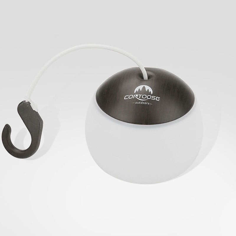 Modernes, minimalistisches, aufhängbares USB-aufladbares Outdoor-LED-Campingzeltlicht 