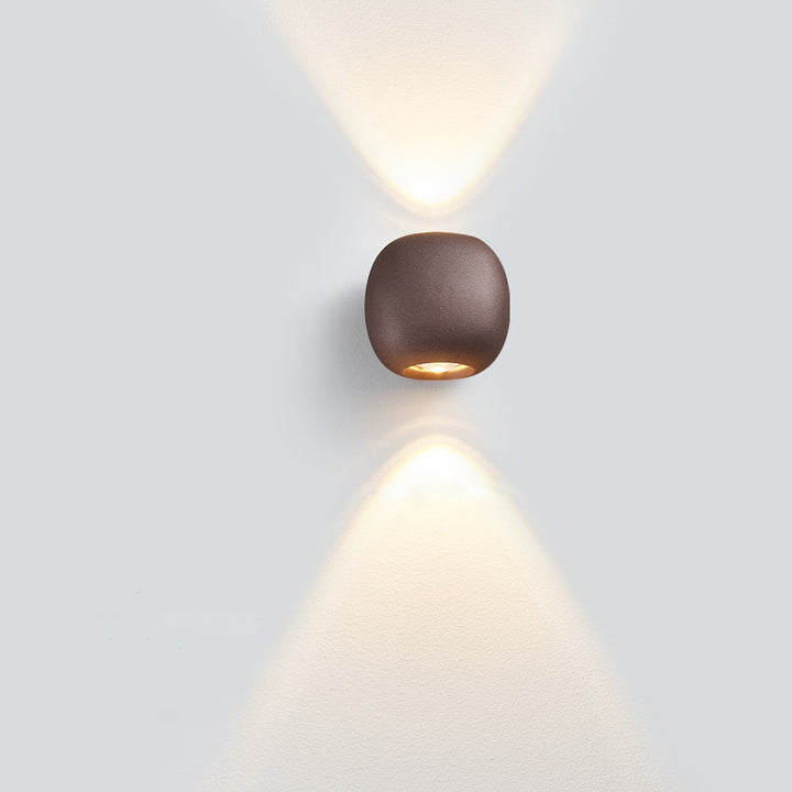 Applique murale LED sphérique en aluminium de simplicité moderne pour couloir 