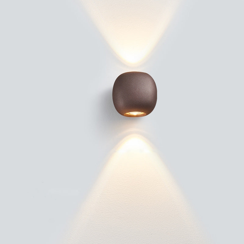 Modern Simplicity Aluminum Spherical LED Wall Sconce Lamp For Hallway