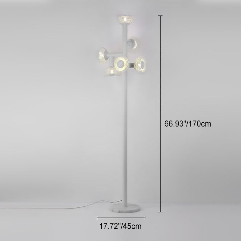 Moderne minimalistische drehbare LED-Wandleuchte