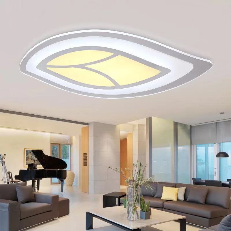 Moderne Einfachheit Eisen Acryl Runde Blume Lassen LED Unterputz Deckenleuchte Für Wohnzimmer 