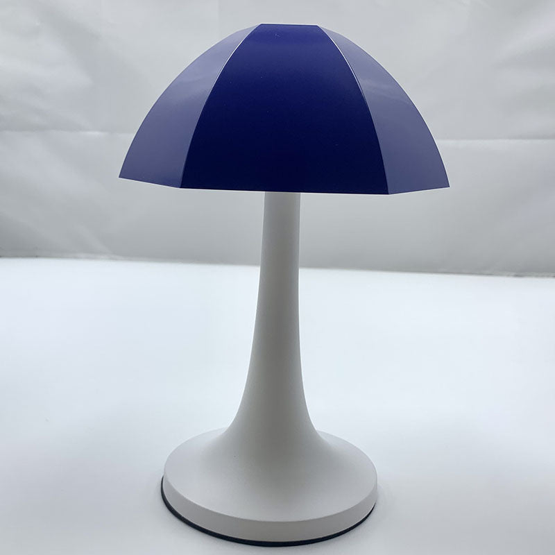 Lámpara de Mesa USB LED PE de Hierro Creativa Contemporánea con Forma de Hongo para Dormitorio 