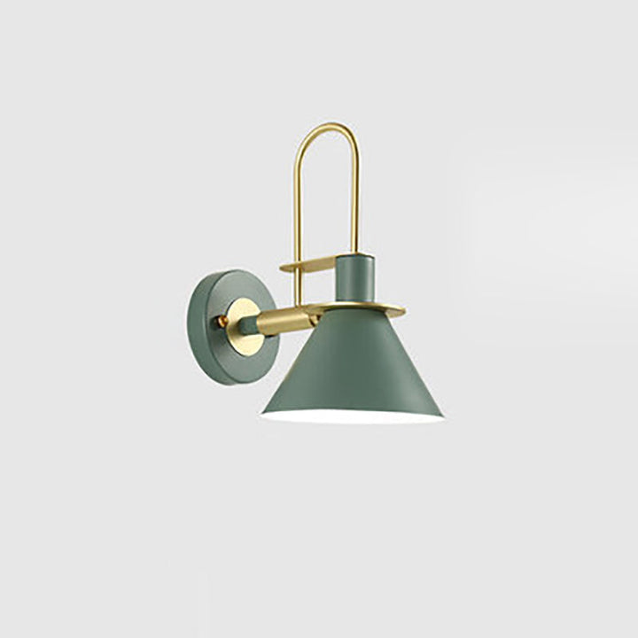 Moderne minimalistische Horn Eisen 1-Licht Wandleuchte Lampe für Wohnzimmer 
