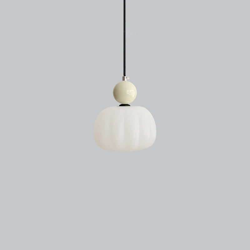 Lampe suspendue moderne minimaliste ronde en fer et acrylique avec 1 lumière pour salon 