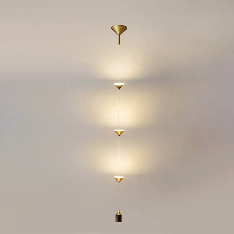 Moderne minimalistische drehbare LED-Wandleuchte