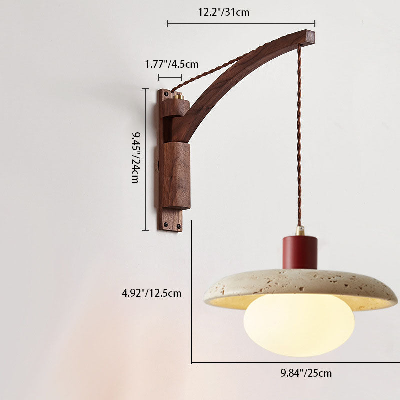 Moderne minimalistische drehbare LED-Wandleuchte