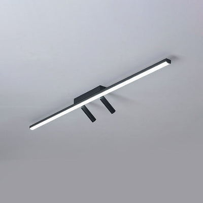 Nordic Minimalist Acrylic Long Strip Track Spotlight LED Flush Mount Ceiling Light