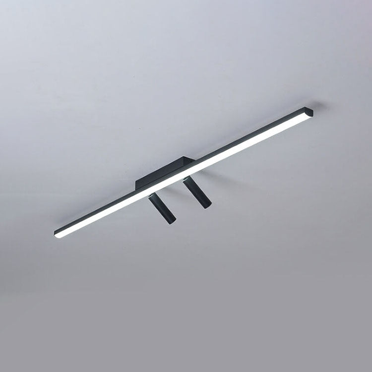 Nordic Minimalist Acrylic Long Strip Track Spotlight LED Flush Mount Ceiling Light