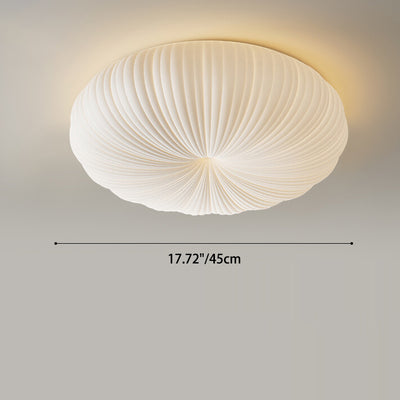 Plafonnier LED Minimaliste Moderne en Acrylique avec Abat-jour Citrouille pour Chambre 