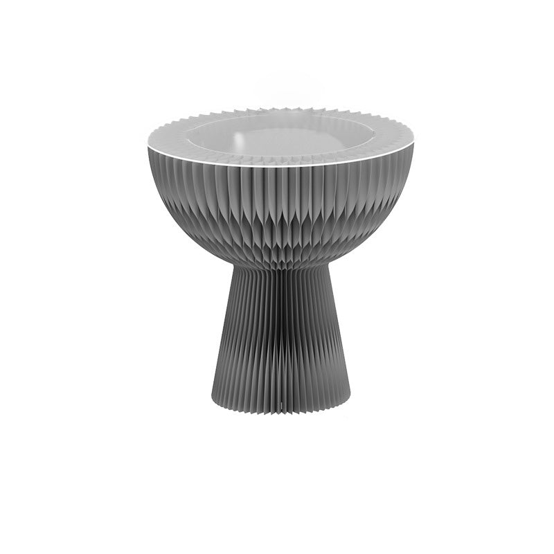 Zeitgenössischer Kreativer Blumenstrauß Form Kraftpapier Acryl Faltbarer Couchtisch Für Wohnzimmer 