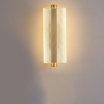 Applique murale LED en acrylique de style moderne mi-siècle pour chambre 