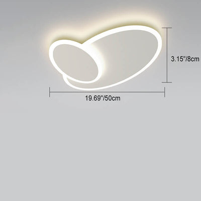 Moderne minimalistische lange LED-Unterputzbeleuchtung