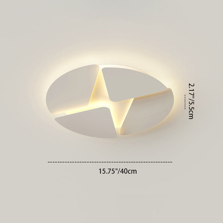 Moderne minimalistische geometrische quadratische Patchwork Eisen Acryl LED Unterputz Deckenleuchte für Wohnzimmer 