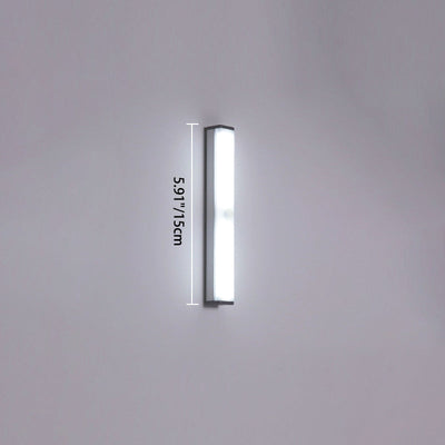 Moderne Einfachheit Lange Zylinder Aluminium Acryl LED Wand Leuchte Lampe Für Wohnzimmer 