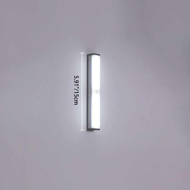 Moderne Einfachheit Lange Zylinder Aluminium Acryl LED Wand Leuchte Lampe Für Wohnzimmer 
